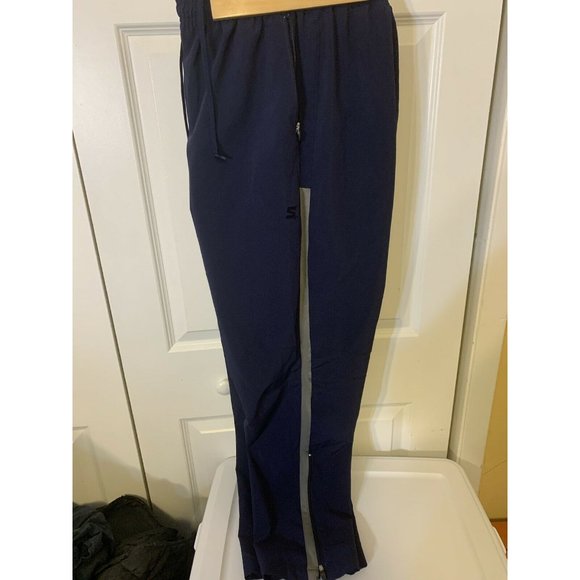 Starter Men’s‎ Sz XL Windbreaker Jogging Track Pants Navy Blue Zip Ankle - Picture 4 of 8